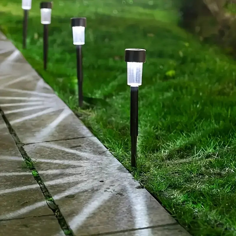 10pcs Outdoor Solar Path Lights
