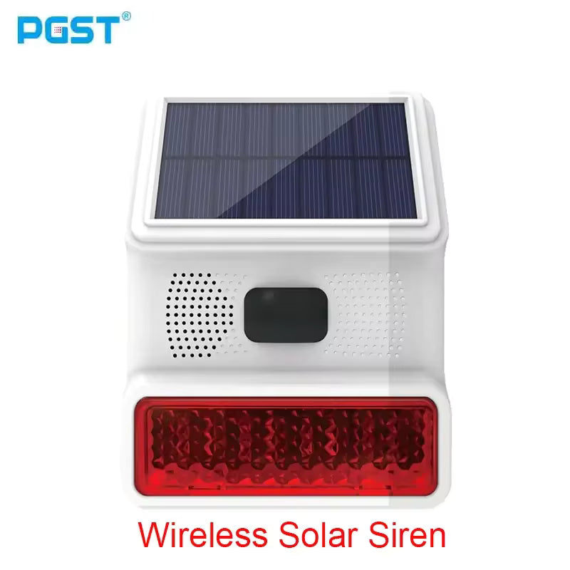 EcoVision 433MHz Solar Wireless Outdoor Alarm
